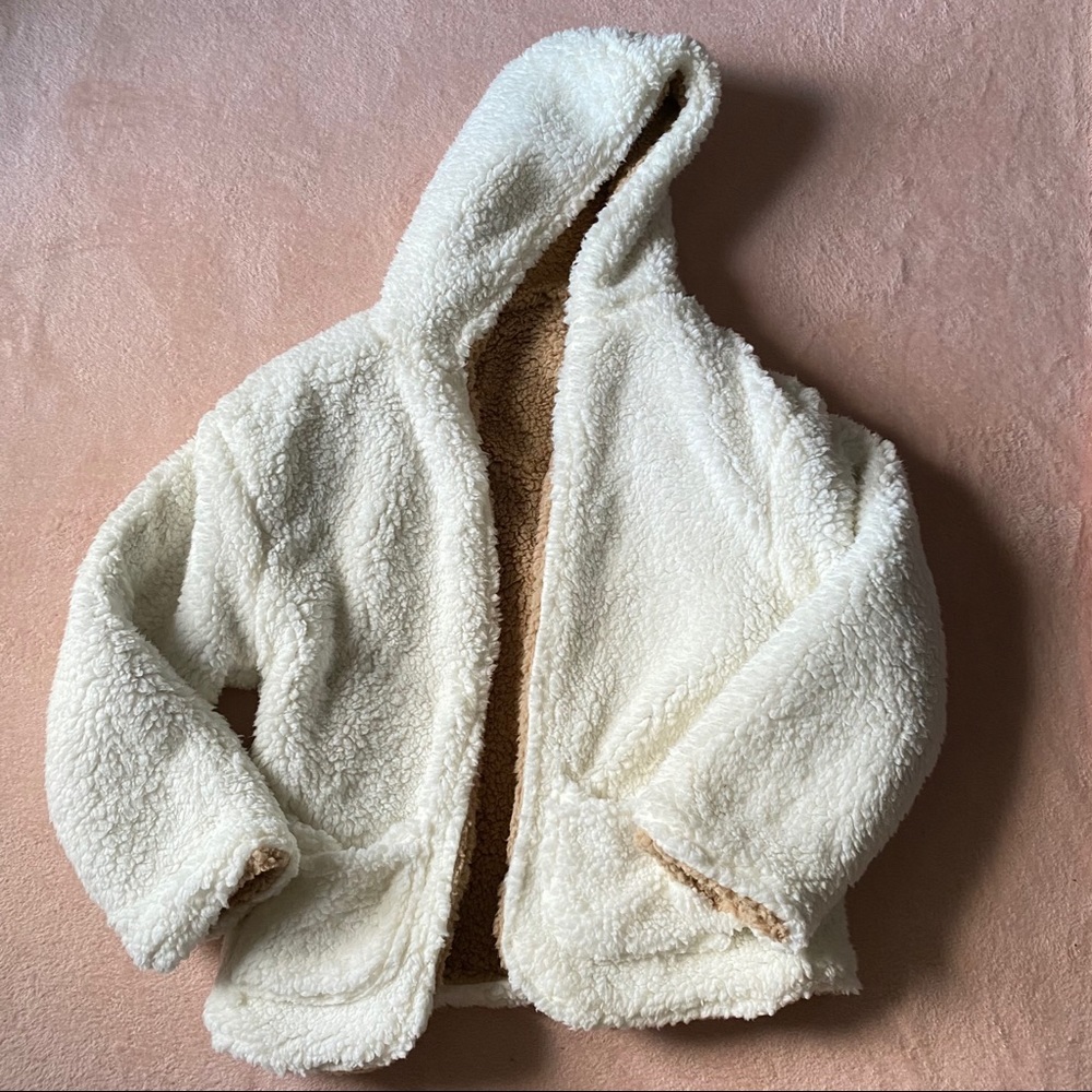 Reversible Sherpa jacket